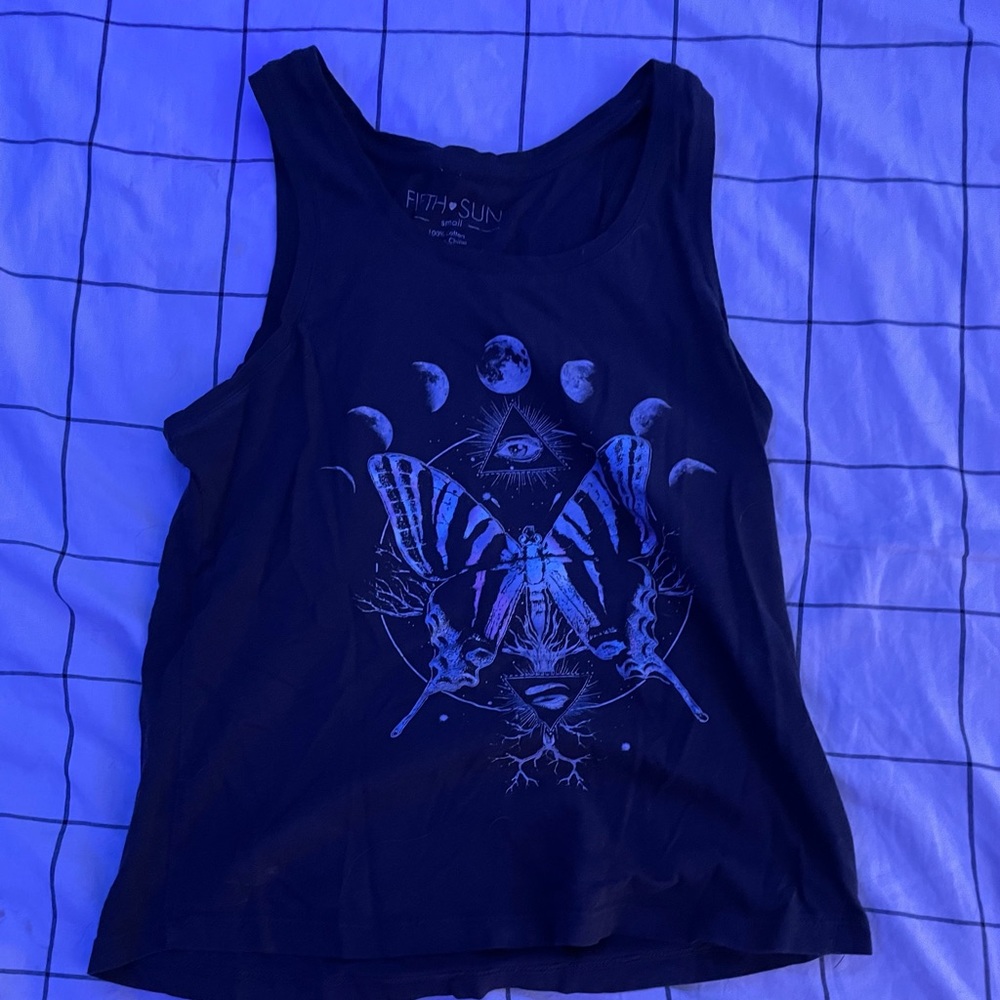 Graphic tank top